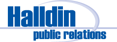 Halldin PR Logo